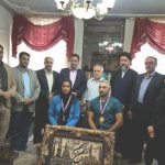 ملایی و پور عبدیان، قهرمانان و مدال آوران کانوپولوی شهرستان ملارد تجلیل شدند