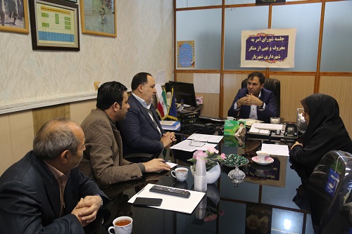 جلسه شورای امر به معروف ونهی از منکر شهرداری شهریار در دفتر پایگاه بسیج تشکیل گردید