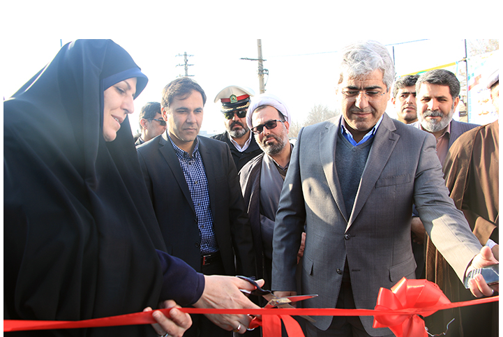افتتاح یک باب مدرسه ۱۲ کلاسه و جاده سلامت شهریار با حضور دستیار ویژه رئیس جمهور