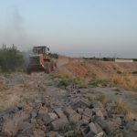 تخریب ساخت و سازهای غیرمجاز در شهرستان شهریار