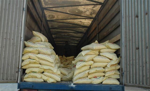 توقیف ۲۴ تن برنج قاچاق در شهریار