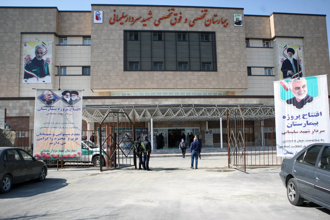 بیمارستان تازه تاسیس شده شهید سردار سلیمانی شهر قدس  تجهیز شد