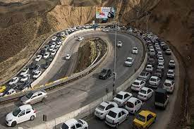 وضعیت ترافیکی جاده ها یکشنبه ۱۶ خرداد