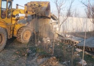 ۳۳ ویلای غیرمجاز در شهریار تخریب شد